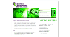 Desktop Screenshot of coastwidelocksmiths.com.au